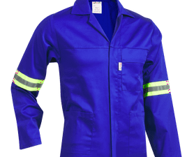 Beck Econo Conti Reflective Tape Jacket Royal Blue Size 42
