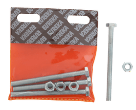 Eureka Galvanised Hex Set Screw and Nut 8 x 100 mm