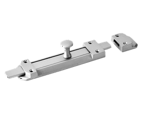 Mackie Victorian Open Slide Bolt Satin Chrome 150 mm
