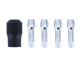 Dremel 5 Piece 4485 Collet Nut And Collects Set