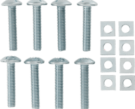 Eureka 6 x 30 mm Gutter Bolt and Nut 8 Pack