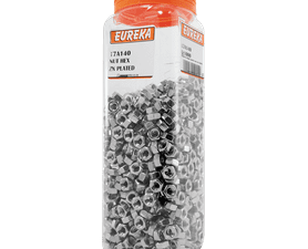Eureka 1000 x Zinc Plated Hex Nuts 6 mm