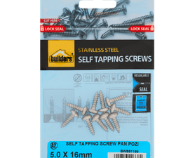 Build and Fix 10 x Self Tapping Pan Pozi Screws 5 x 16 mm