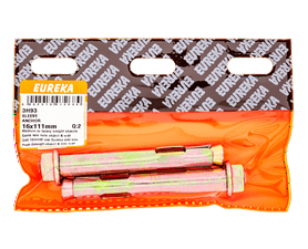 Eureka 16 x 111 mm Sleeve Anchor 2 Pack