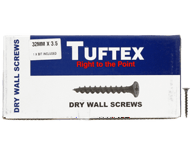 Tuftex 500 x Drywall Screws 3.5 x 32 mm