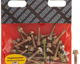 Eureka 3A35 5.5 x 25 mm Tek Screw Hex 40 Pack