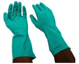 Pioneer 1107GNT-B Nitrile Lined Glove Green S