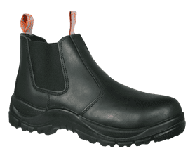 Hi-Tec Interceptor Teleza Chelsea Leather Boot Black Size 7