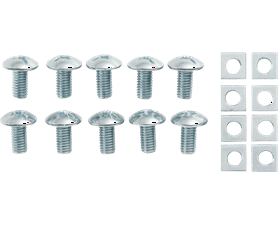 Eureka 6 x 12 mm Gutter Bolt and Nut 10 Pack