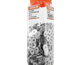 Eureka 900 x Medium Zinc Plated Washers 5 x 18 x 1.5 mm