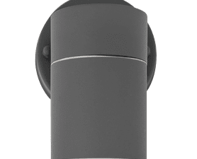 Design House LED Double Round Wall Washer Grey