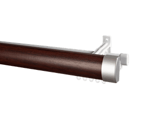 Design House 40PP25A Double 40 mm Rod and Track Auburn 3000 mm