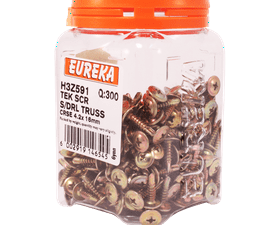 Eureka H3Z591 4.2 x 16 mm Tek Screw 300 Pack