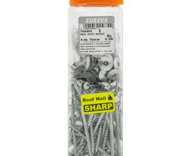 Eureka 100 x Sharp Roof Nails 75 x 4 mm