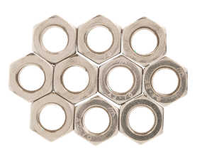 Build and Fix 10 x M12 Stainless Steel Hex Nuts