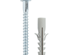 Build and Fix BP-CSP0875-Q50 50 x Coach Screws and Plugs 8 x 75 mm