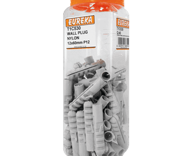 Eureka 12 x 60 mm Wall Plug Q40 P12 Nylon