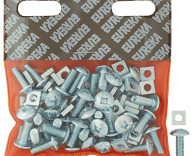 Build and Fix 6 x 16 mm Gutter Bolt and Nut 40 Pack