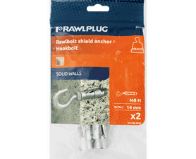 Rawlplug 5 x Shield Anchor Hookbolt M8 x 14 x 55 mm