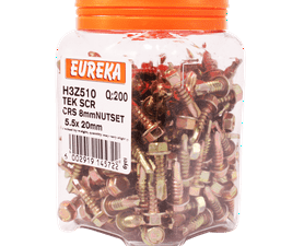 Eureka H3Z510 5.5 x 20 mm Tek Screw 200 Pack