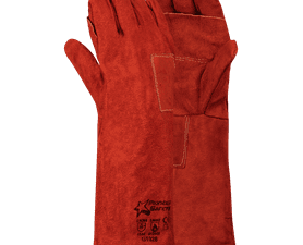 Pioneer Heat Resistant Elbow Gloves Red