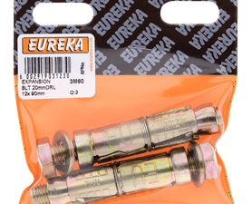 Eureka 20mm DRL Expansion Bolt 12 x 90 mm