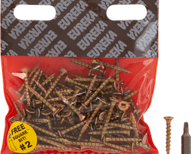 Eureka 1FE20U 4 x 30 mm Cut Screw Full Thread 100 Pack