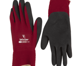 Towa Medium Landscape Garden Glove Burgundy Size 8