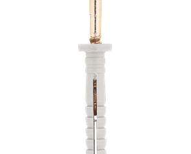 Safe Top 100 x Nylon Nail In Anchors 6 x 35 mm