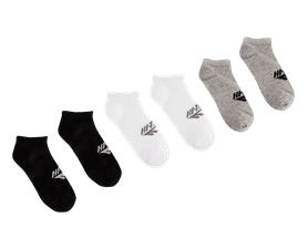 Hi-Tec Men's Ankle Socks 3 Pack White and Black and Grey Size 8-12