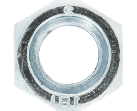 Safe Top 100 x M8 Galvanised Nuts