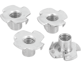 RJK Threaded Nut M8 Steel 4 Pack