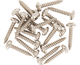 Build and Fix 20 x Self Tapping Pan Pozi Screws 4 x 19 mm