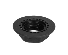 Plumbpride PVC Backnut with Flats 15 mm