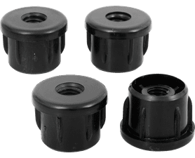 RJK Plug Threaded M10 Round 32 mm 4 Pack