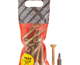 Eureka 1FA60U 6 x 40 mm Cut Screw Smooth Shank 16 Pack