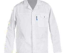 Beck Poly Cotton Long Sleeve Dust Coat White Size 42