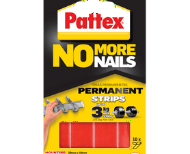 Pattex No More Nails Removable Mounting Strips 3 kg