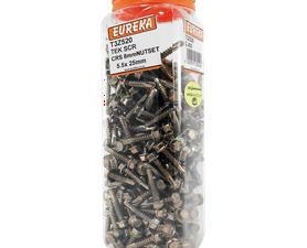 Eureka 5.5 x 25 mm Tek Screw Hex coarse Q400