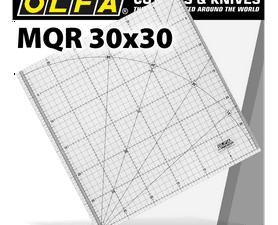 Olfa Metric Quilt Ruler (300 x 300mm)