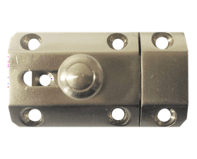 Euro Brass Auto Bolt Nickel 50 mm