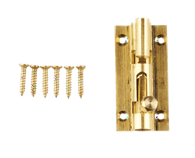 Mackie Barrel Bolt Neck Brass 50 mm