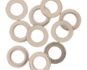 Build and Fix 10 x Stainless Steel Flat Washers (8mm)