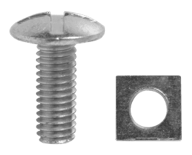 Build and Fix BP-GB0616-40 40 x Gutter Bolts and Nuts 6 x 16 mm