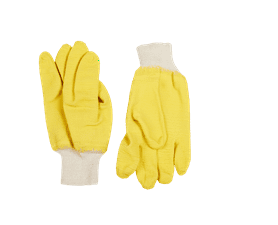 Pioneer G032 Comarex Knitted Wrist Glove Yellow