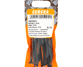 Eureka 15 x Coarse Thread Drywall Screws 4.8 x 50 mm