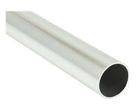 Gypsey 28 mm Chrome Curtain Rod – 2 m Window Curtain Pole for Eyelet Curtains