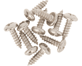 Build and Fix 10 x Self Tapping Pan Pozi Screws 5.5 x 16 mm