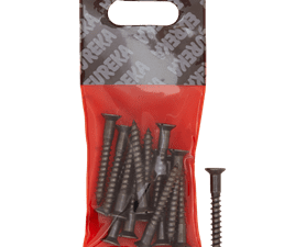 Eureka 16 x 1BJ60U W/Screw Countersunk Steel 5 x 40 mm