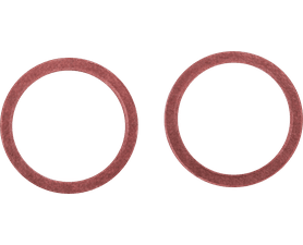 RJK 2 x Washer Fibre Connector 15 mm